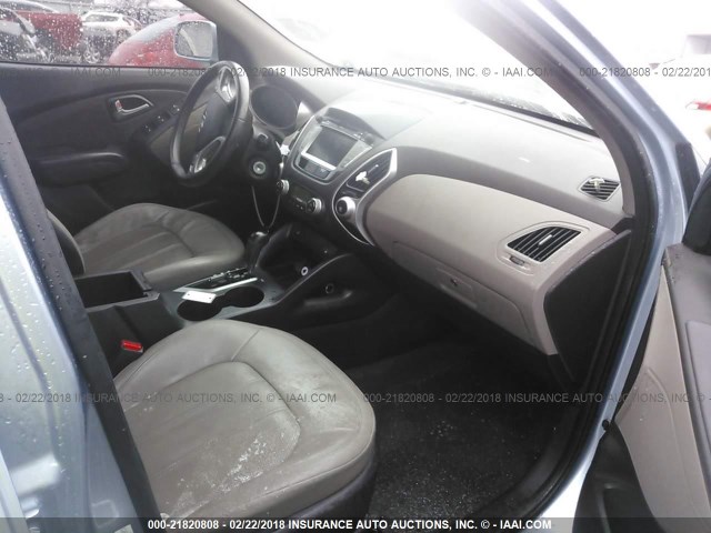 KM8JU3AC6BU119410 - 2011 HYUNDAI TUCSON GLS/LIMITED 蓝色 照片 5