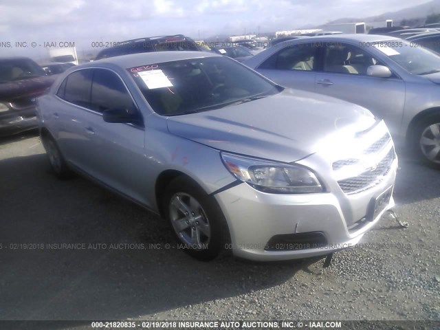 1G11B5SA1DF356129 - 2013 CHEVROLET MALIBU LS ვერცხლისფერი ფოტო 1