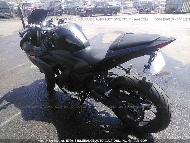 MH3RH06Y3FK008847 - 2015 YAMAHA YZFR3 BLACK photo 3