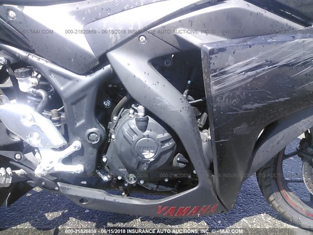 MH3RH06Y3FK008847 - 2015 YAMAHA YZFR3 BLACK photo 8