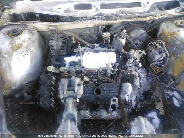 2G1WH52K949358815 - 2004 CHEVROLET IMPALA LS SILVER photo 10