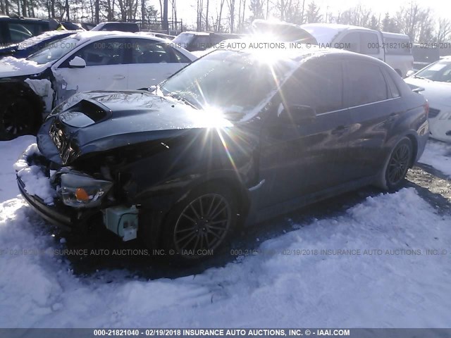 JF1GV7F60BG513964 - 2011 SUBARU IMPREZA WRX BLACK photo 2