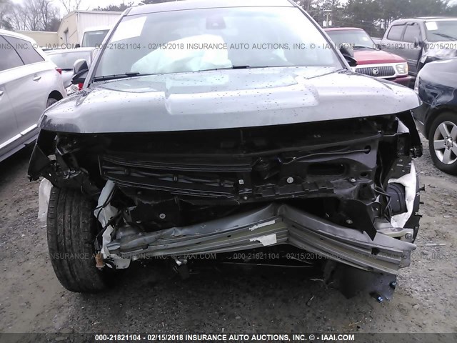 1FM5K7F82GGD33741 - 2016 FORD EXPLORER LIMITED 灰色 照片 6