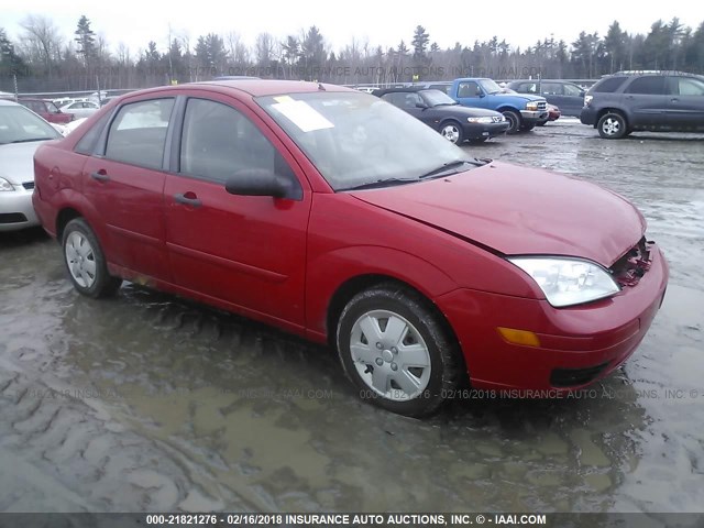 1FAFP34NX7W336068 - 2007 FORD FOCUS ZX4/S/SE/SES 红色 照片 1