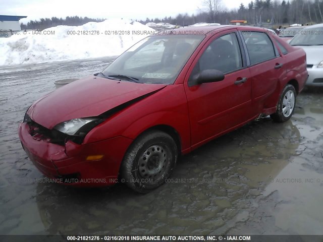 1FAFP34NX7W336068 - 2007 FORD FOCUS ZX4/S/SE/SES RED photo 2