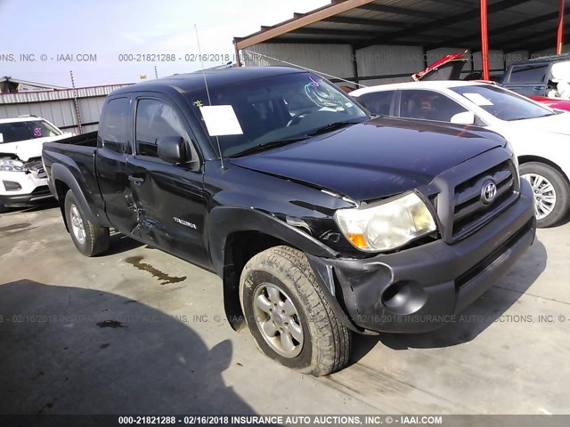 5TETX62N49Z663153 - 2009 TOYOTA TACOMA PRERUNNER ACCESS CAB BLACK photo 1