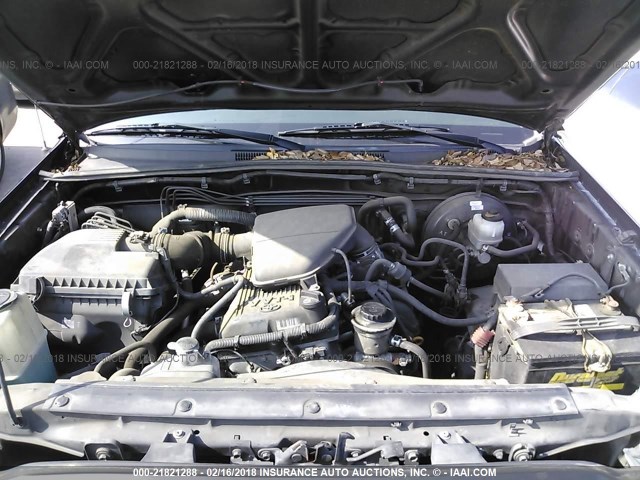 5TETX62N49Z663153 - 2009 TOYOTA TACOMA PRERUNNER ACCESS CAB BLACK photo 10