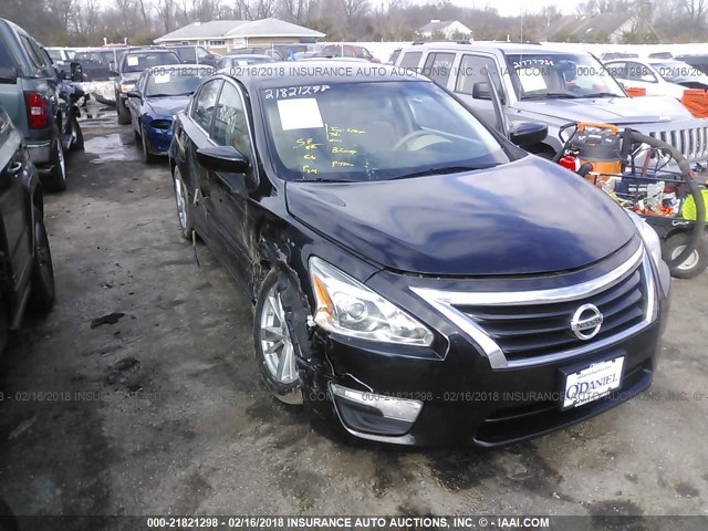 1N4AL3AP8EC417998 - 2014 NISSAN ALTIMA 2.5/S/SV/SL BLACK photo 1