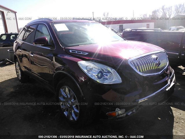 5GAKRCED6BJ236288 - 2011 BUICK ENCLAVE CXL 红色 照片 1