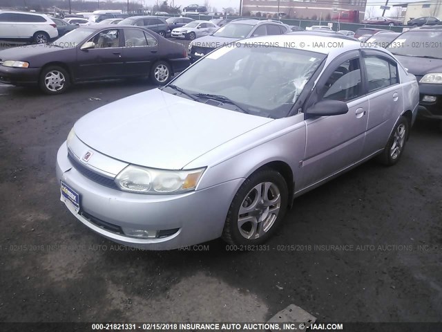 1G8AL52F64Z130564 - 2004 SATURN ION LEVEL 3 SILVER photo 2