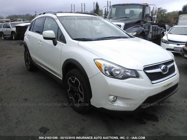 JF2GPAGC3E8234613 - 2014 SUBARU XV CROSSTREK 2.0 LIMITED WHITE photo 1