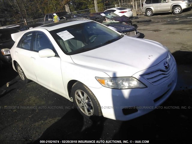 4T1BF3EK3AU517382 - 2010 TOYOTA CAMRY SE/LE/XLE WHITE photo 1