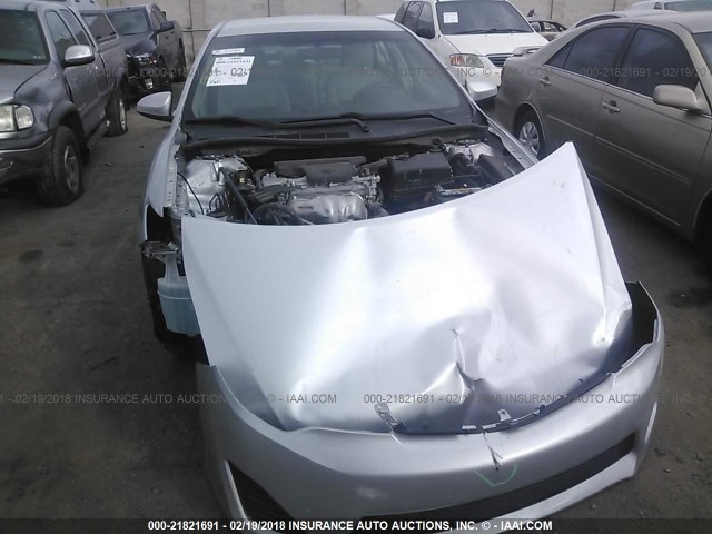 4T4BF1FK6ER414343 - 2014 TOYOTA CAMRY L/SE/LE/XLE SILVER photo 6