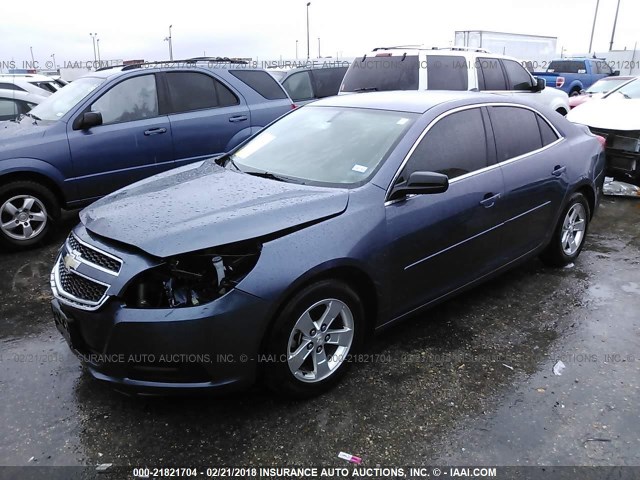 1G11B5SAXDF298084 - 2013 CHEVROLET MALIBU LS ლურჯი ფოტო 2