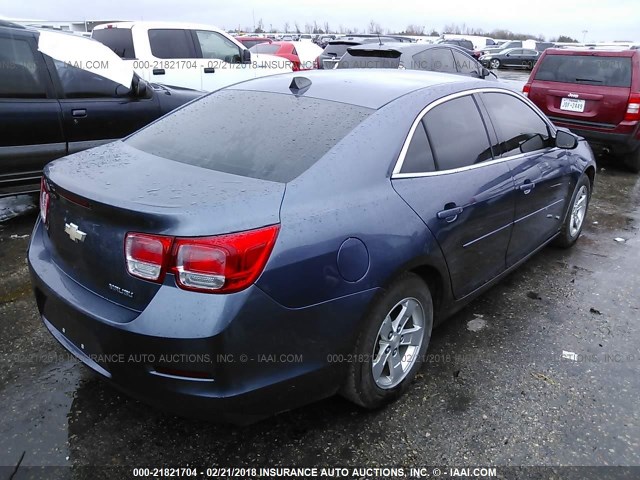 1G11B5SAXDF298084 - 2013 CHEVROLET MALIBU LS ლურჯი ფოტო 4