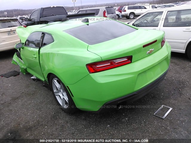 1G1FB1RX9H0201927 - 2017 CHEVROLET CAMARO LT GREEN photo 3