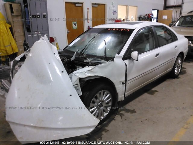 YV1TH592061445049 - 2006 VOLVO S80 2.5T WHITE photo 2