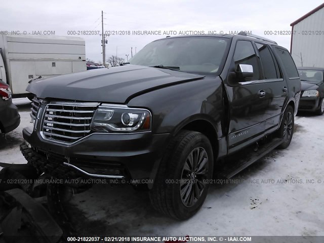 5LMJJ2JT4FEJ09278 - 2015 LINCOLN NAVIGATOR 灰色 照片 2
