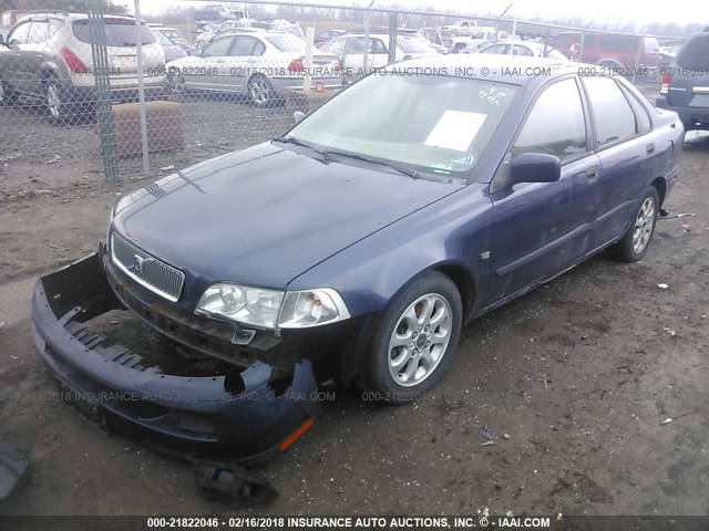 YV1VS295X1F691573 - 2001 VOLVO S40 1.9T BLUE photo 2