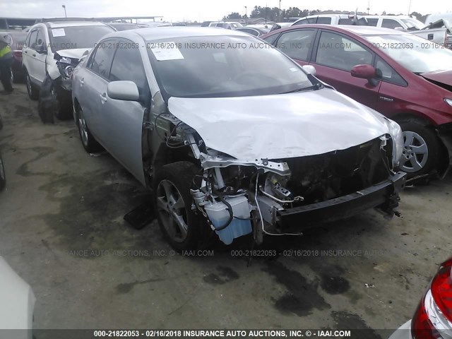 5YFBU4EE3DP076932 - 2013 TOYOTA COROLLA S/LE SILVER photo 1