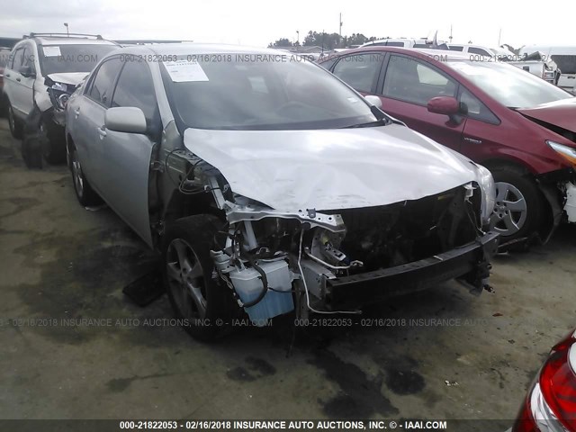 5YFBU4EE3DP076932 - 2013 TOYOTA COROLLA S/LE SILVER photo 6