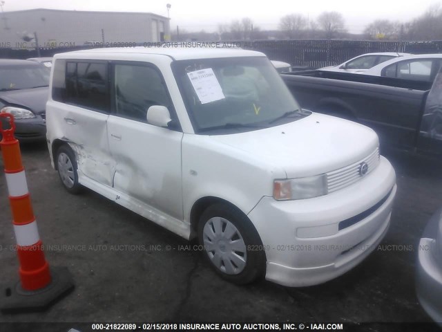 JTLKT324X64035331 - 2006 TOYOTA SCION XB თეთრი ფოტო 1