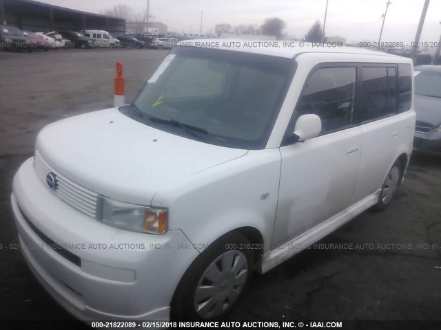 JTLKT324X64035331 - 2006 TOYOTA SCION XB თეთრი ფოტო 2