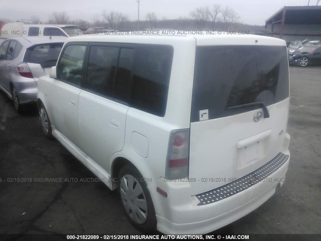 JTLKT324X64035331 - 2006 TOYOTA SCION XB თეთრი ფოტო 3