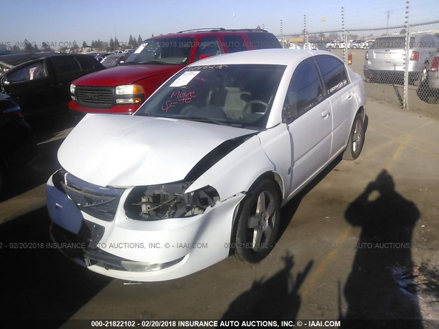 1G8AL55F76Z158338 - 2006 SATURN ION LEVEL 3 WHITE photo 2