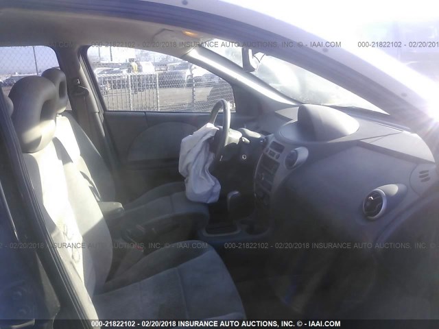 1G8AL55F76Z158338 - 2006 SATURN ION LEVEL 3 WHITE photo 5