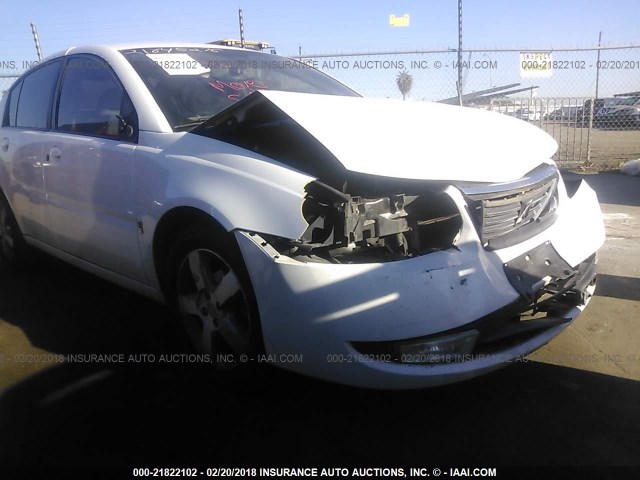 1G8AL55F76Z158338 - 2006 SATURN ION LEVEL 3 WHITE photo 6