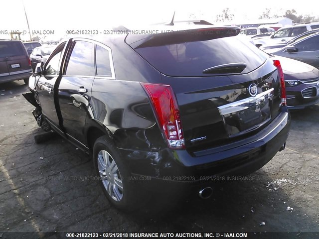 3GYFNAE32CS561957 - 2012 CADILLAC SRX LUXURY COLLECTION BLACK photo 3