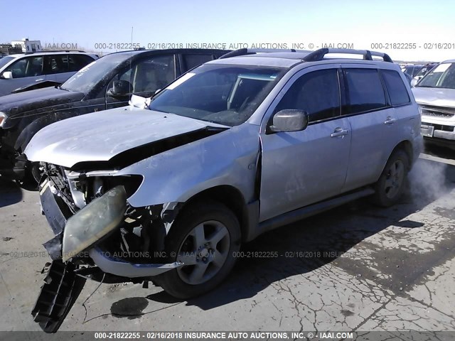 JA4LZ41G53U030737 - 2003 MITSUBISHI OUTLANDER XLS SILVER photo 2