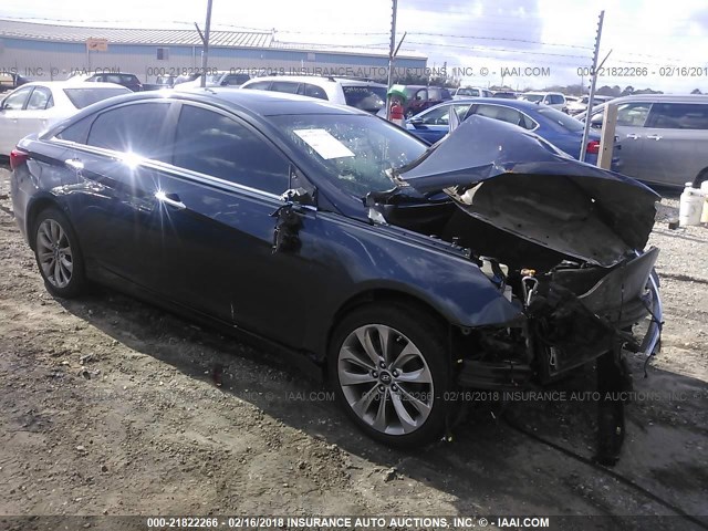 5NPEC4AC6BH097613 - 2011 HYUNDAI SONATA SE/LIMITED BLACK photo 1