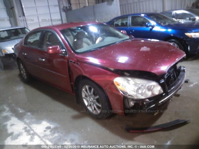 1G4HD57226U239400 - 2006 BUICK LUCERNE CXL RED photo 1