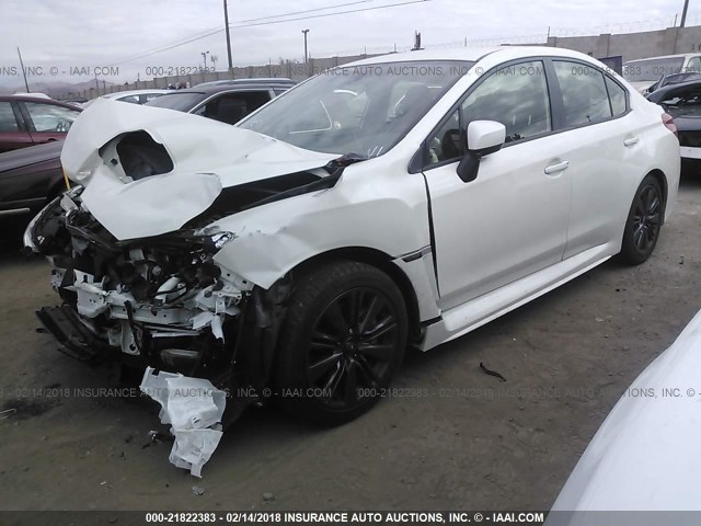 JF1VA1B69H9840088 - 2017 SUBARU WRX WHITE photo 2