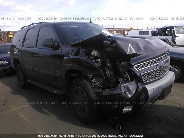 1GNFK23069R193380 - 2009 CHEVROLET TAHOE K1500 LT BLACK photo 1