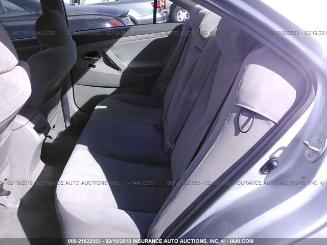 4T1BE46KX7U632688 - 2007 TOYOTA CAMRY NEW GENERAT CE/LE/XLE/SE GRAY photo 8