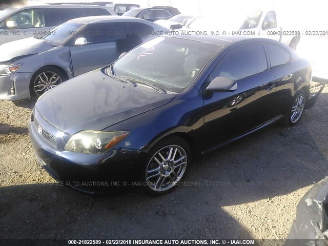 JTKDE167X80225611 - 2008 TOYOTA SCION TC 蓝色 照片 2