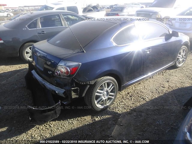 JTKDE167X80225611 - 2008 TOYOTA SCION TC 蓝色 照片 4