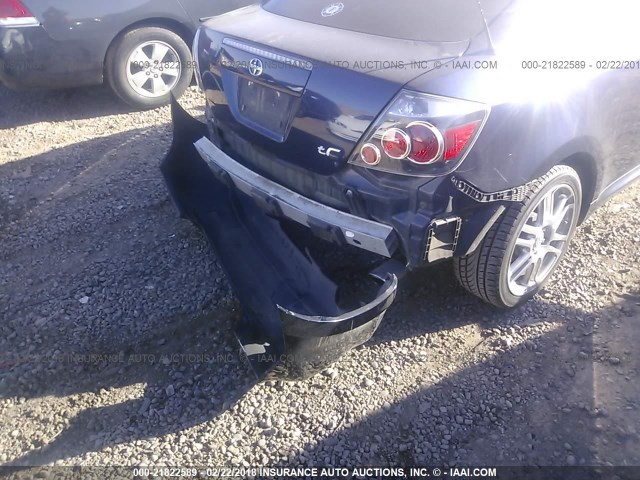 JTKDE167X80225611 - 2008 TOYOTA SCION TC 蓝色 照片 6