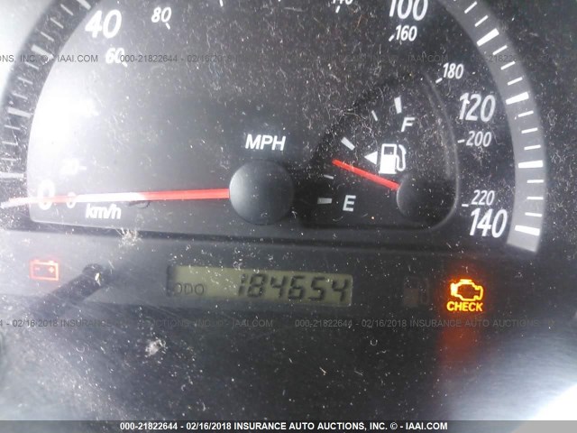 4T1BF30K42U002464 - 2002 TOYOTA CAMRY LE/XLE/SE BLACK photo 7