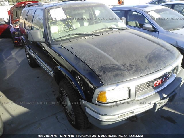 1GKDT13W9T2531340 - 1996 GMC JIMMY BLACK photo 1