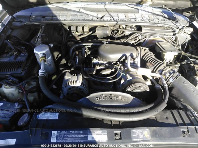 1GKDT13W9T2531340 - 1996 GMC JIMMY BLACK photo 10