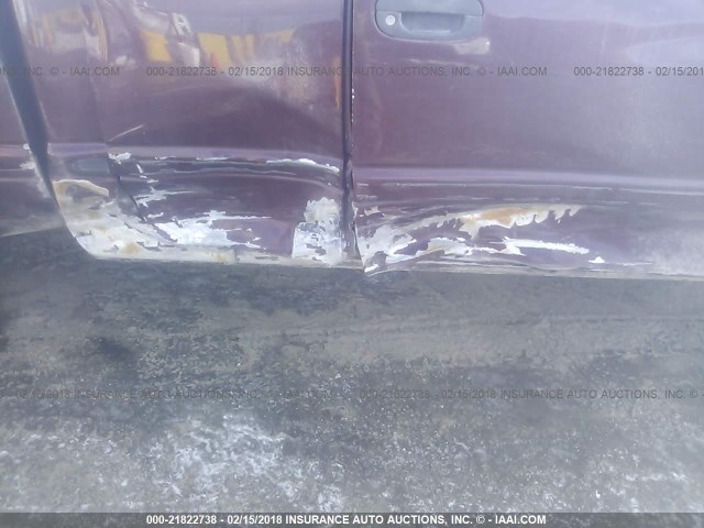 1B7HF13Y71J279936 - 2001 DODGE RAM 1500 MAROON photo 6