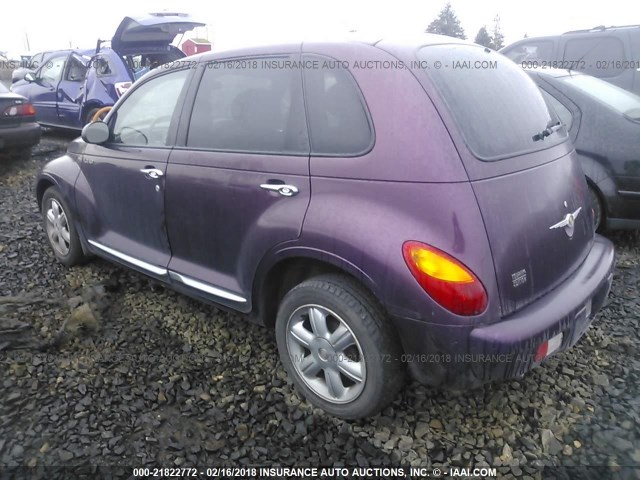 3C8FY58B64T225987 - 2004 CHRYSLER PT CRUISER TOURING PURPLE photo 3