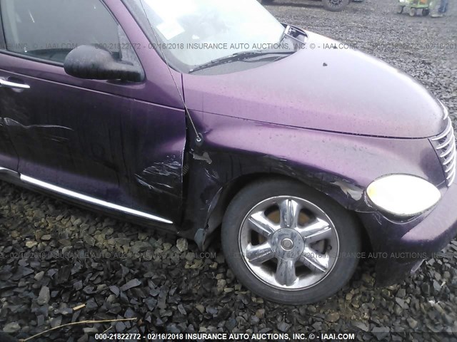 3C8FY58B64T225987 - 2004 CHRYSLER PT CRUISER TOURING PURPLE photo 6