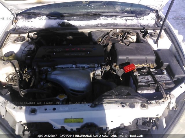 4T1BE30K24U299790 - 2004 TOYOTA CAMRY LE/XLE/SE 白色 照片 10