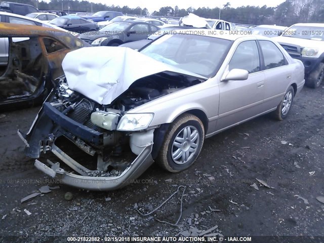 4T1BG22K31U800649 - 2001 TOYOTA CAMRY CE/LE/XLE 灰色 照片 2