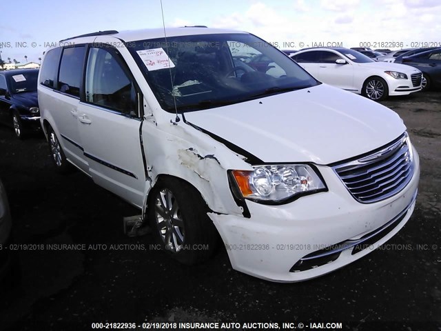 2C4RC1BG7ER217850 - 2014 CHRYSLER TOWN & COUNTRY TOURING WHITE photo 1